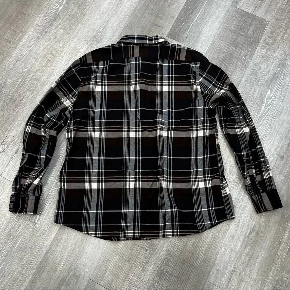 Banana Republic Plaid Button Front Shirt - Size XL